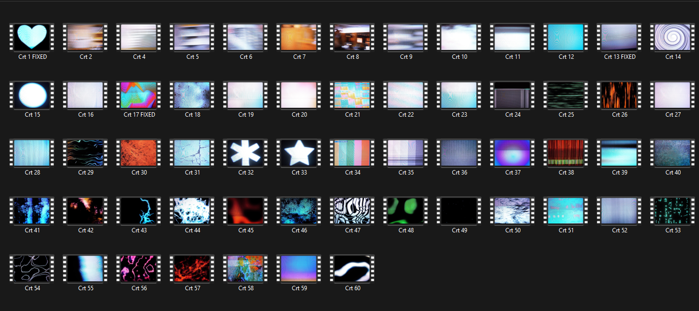 ULTIMATE OVERLAYS BUNDLE (CRT + VHS PACK)